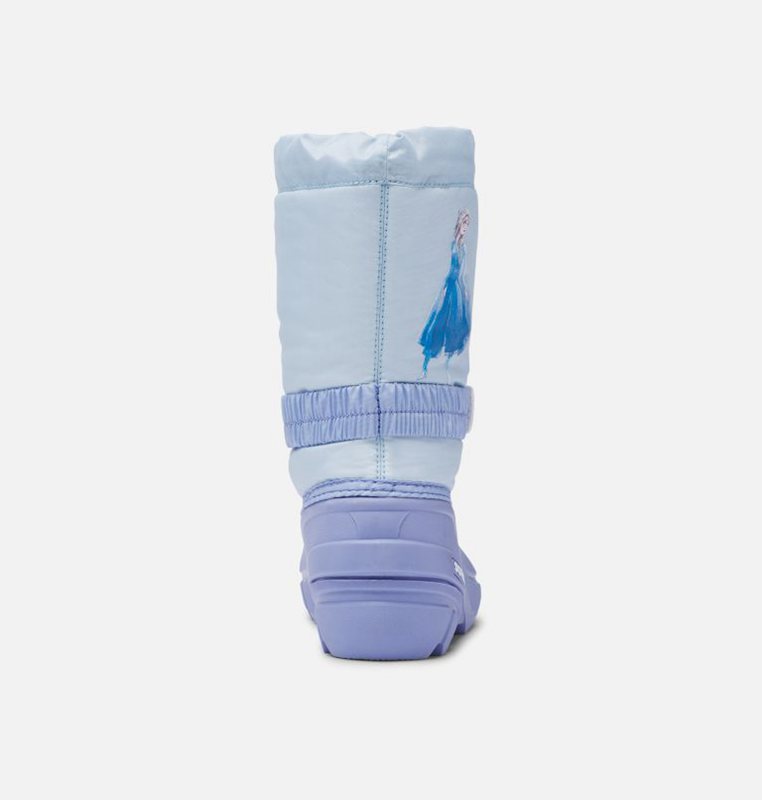 Sorel Barn Vinterkängor Blå - Disney X Youth Flurry™ Frozen 2 –Elsa Edition - TDO-526048